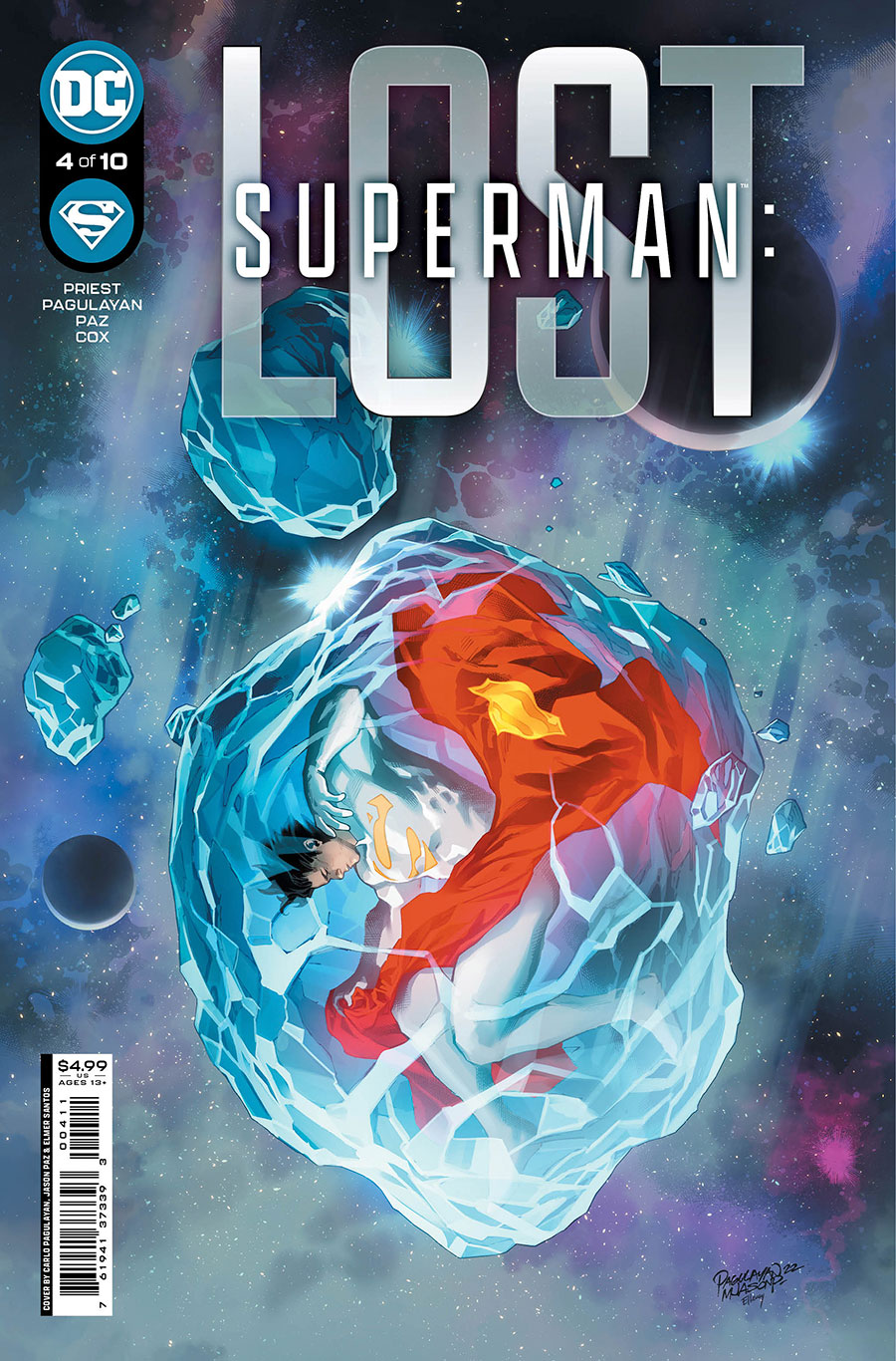 Superman Lost #4 Cover A Regular Carlo Pagulayan & Jason Paz Cover