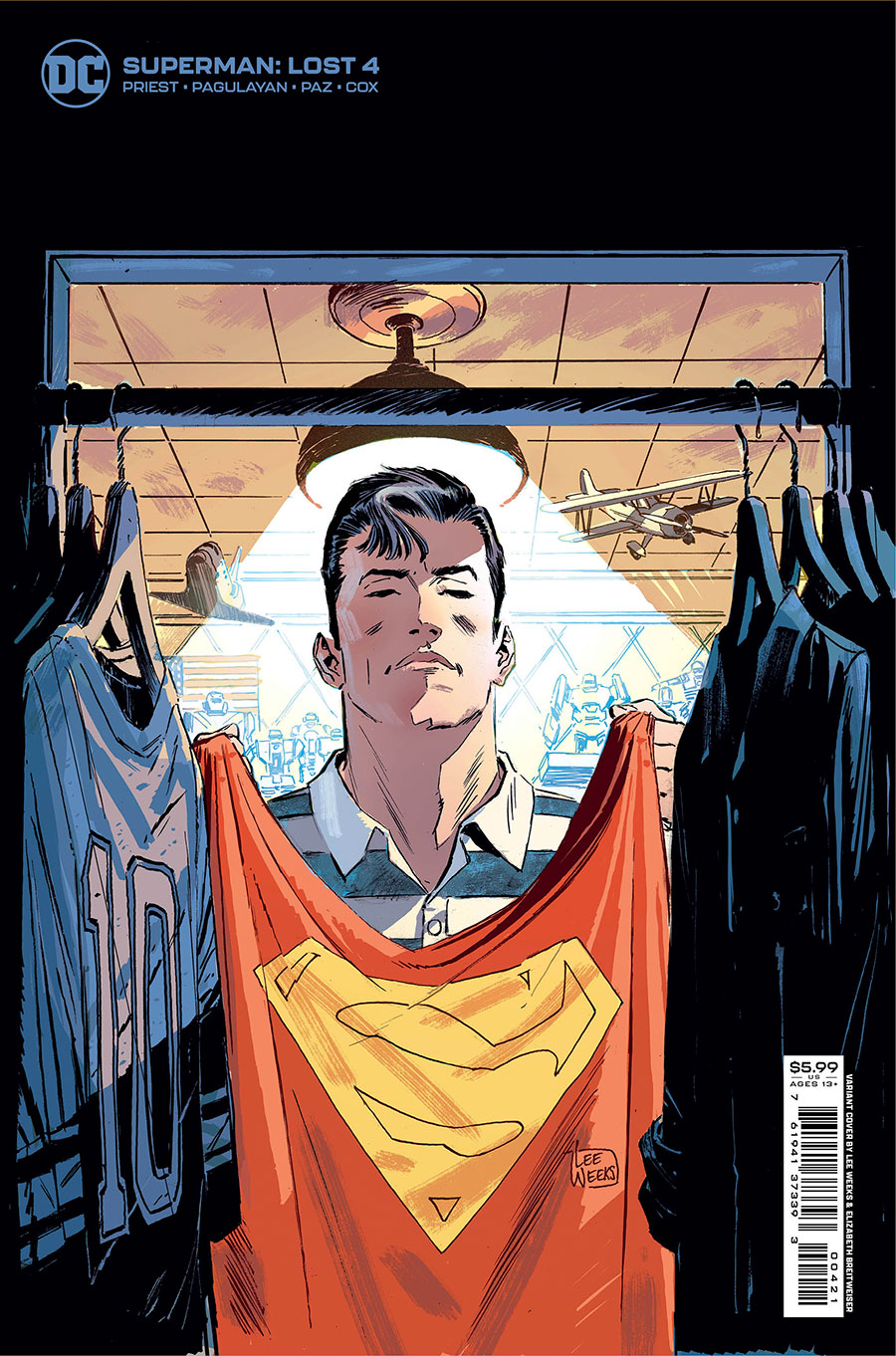 Superman Lost #4 Cover B Variant Lee Weeks Card Stock Cover