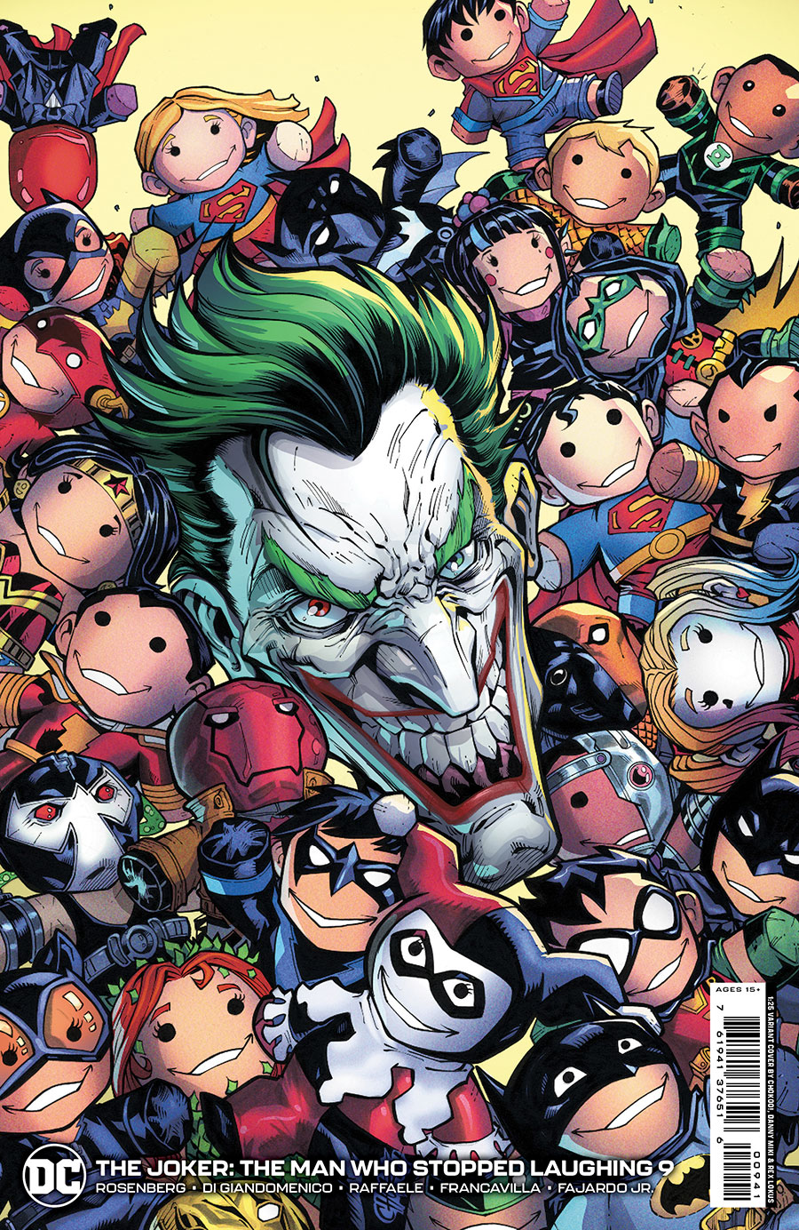 Joker The Man Who Stopped Laughing #9 Cover D Incentive Chokoo Variant Cover
