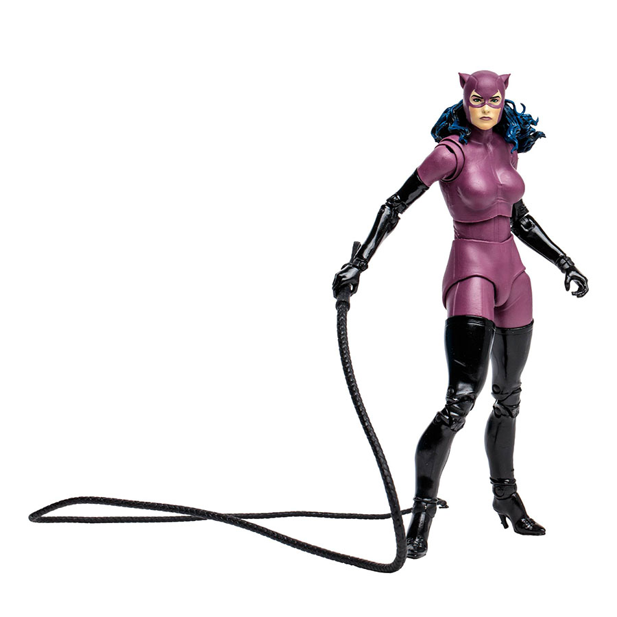 DC Multiverse Batman Knightfall Catwoman Purple Costume 7-Inch Action Figure
