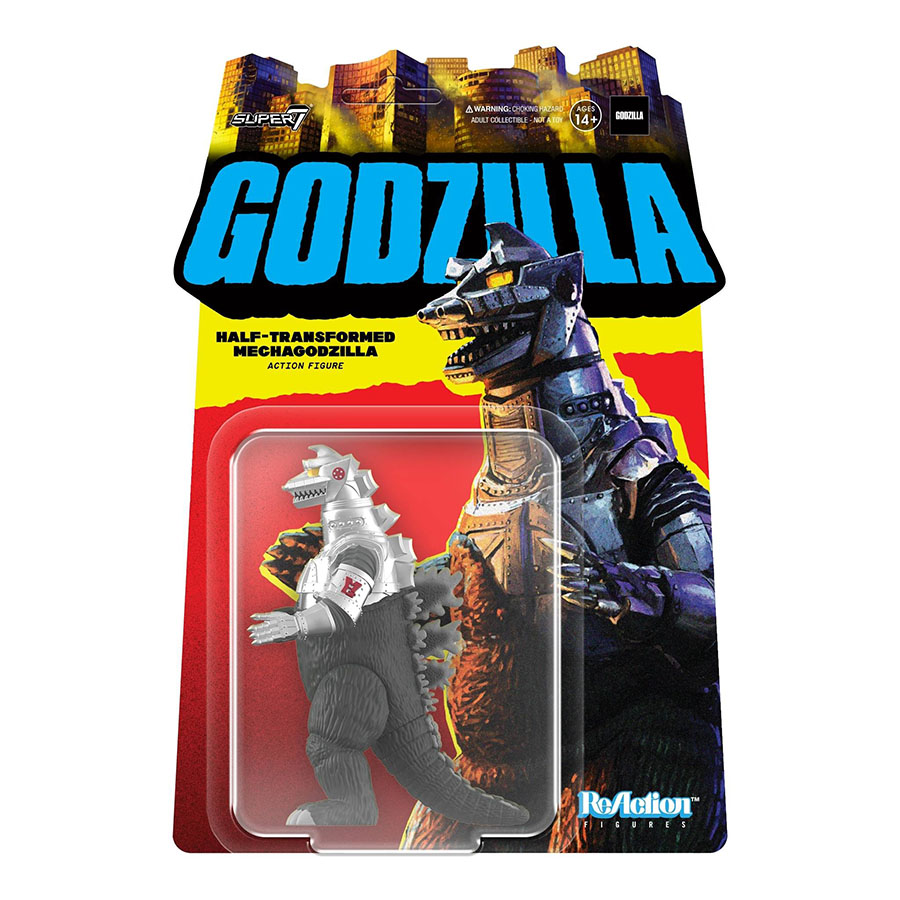 Toho ReAction Figure Wave 2 - MechaGodzilla Half Transformed