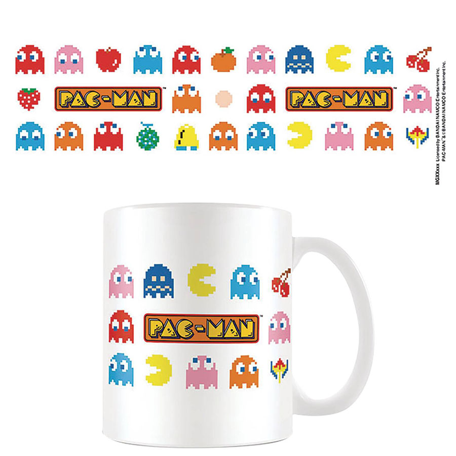 Pac-Man Ceramic Mug - Multi