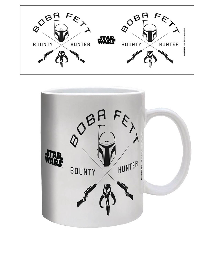 Star Wars Ceramic Mug - Boba Fett Symbol