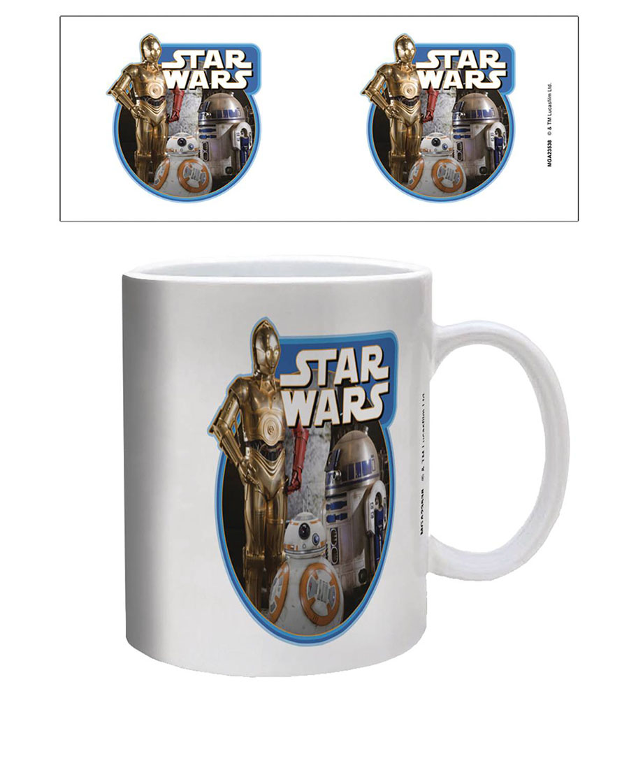 Star Wars Ceramic Mug - Force Awakens Droids