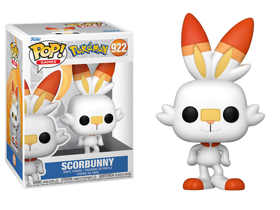 POP Games Pokemon Scorbunny Vinyl Figure