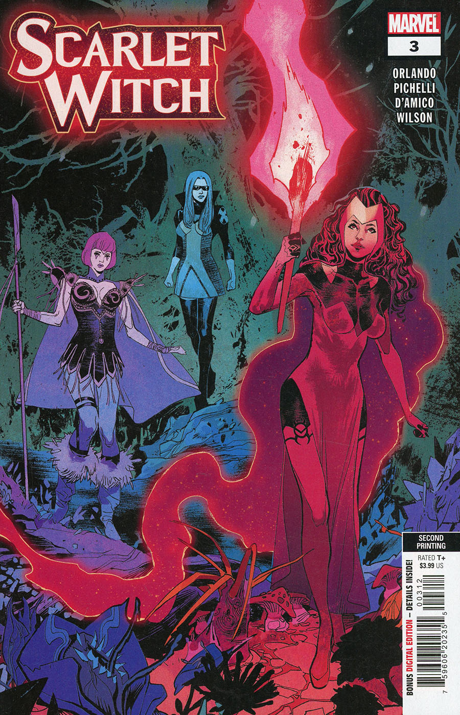 Scarlet Witch Vol 3 #3 Cover G 2nd Ptg Sara Pichelli Variant Cover