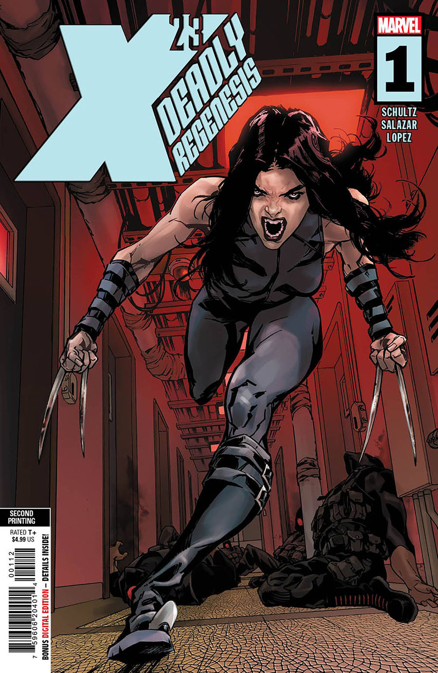 X-23 Deadly Regenesis #1 Cover G 2Nd Ptg Kalman Andrasofszky Variant Cover