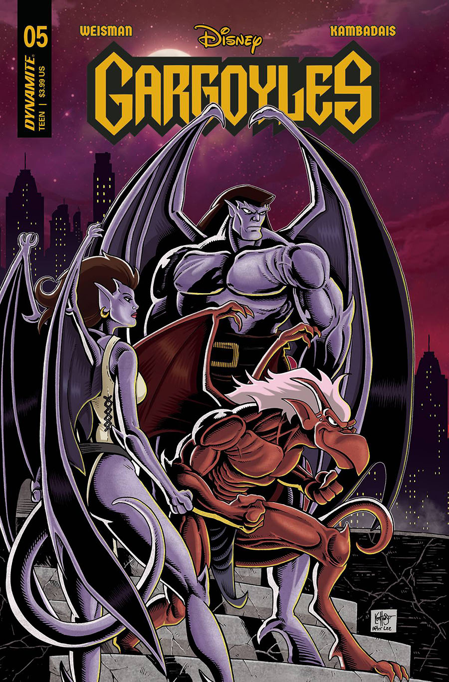 Gargoyles Vol 3 #5 Cover T Variant Ken Haeser Cover