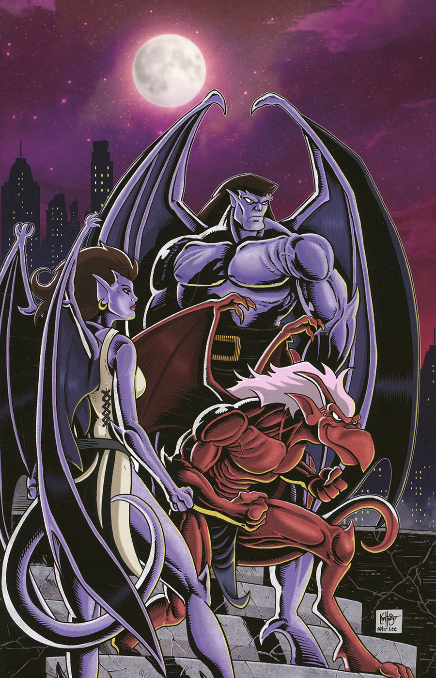 Gargoyles Vol 3 #5 Cover Z-C Incentive Ken Haeser Virgin Cover