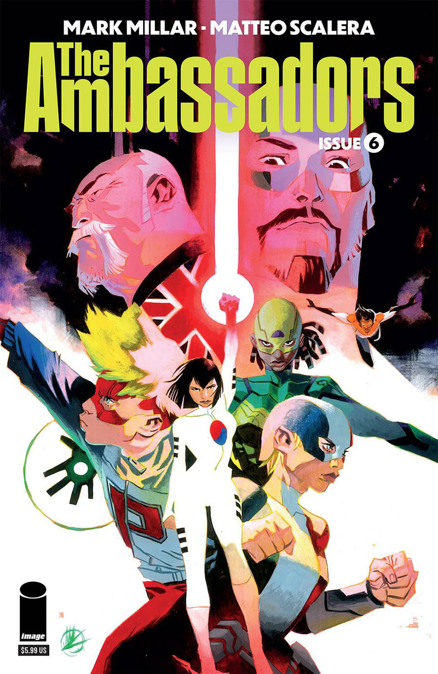 Ambassadors #6 Cover A Regular Matteo Scalera Color Cover