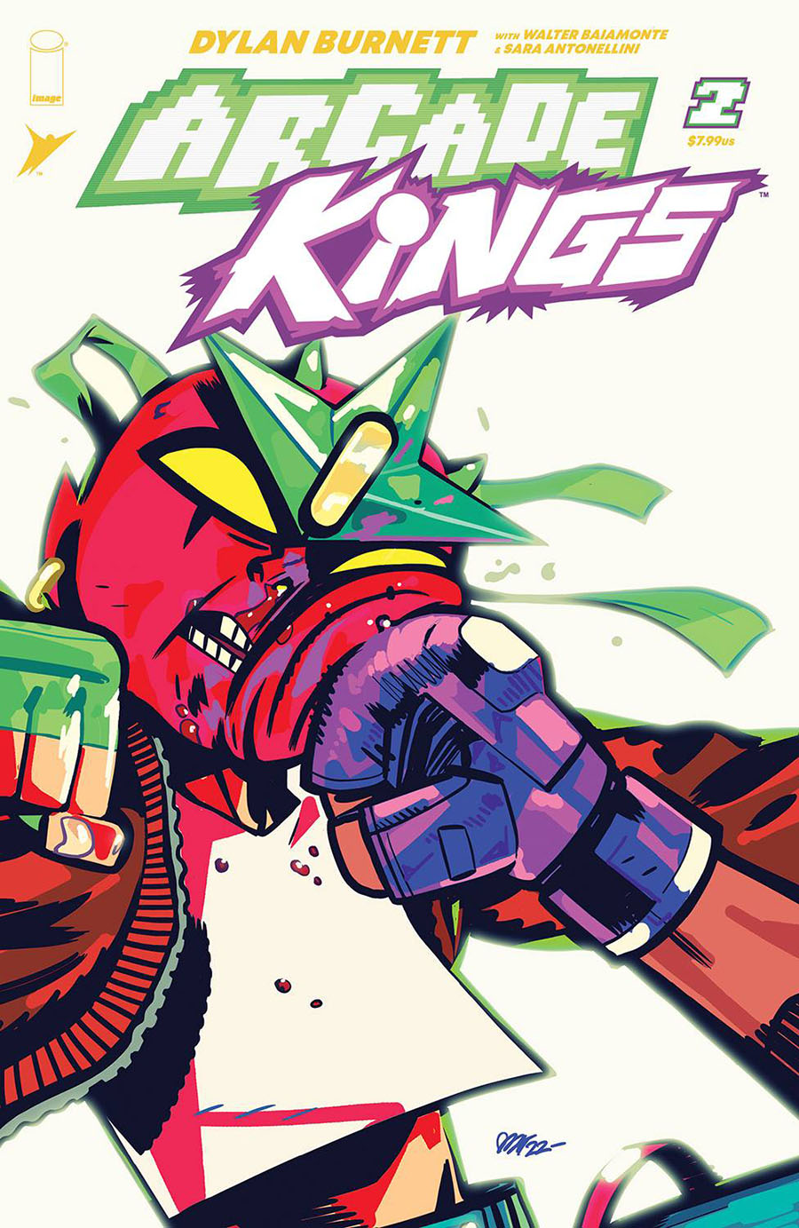 Arcade Kings #2 Cover A Regular Dylan Burnett Cover