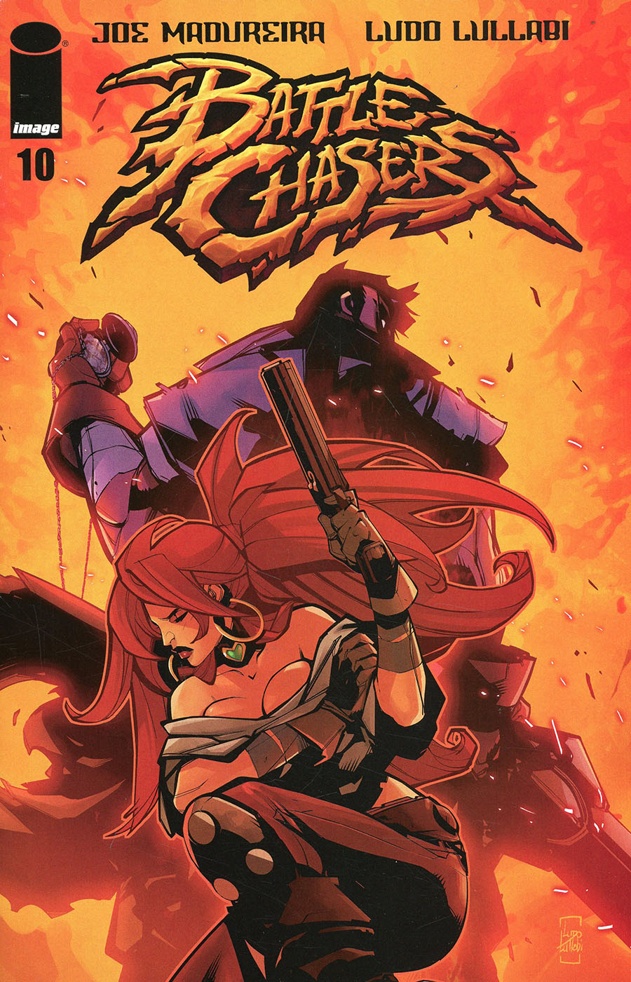 Battle Chasers #10 Cover A Regular Ludo Lullabi Cover (Limit 1 Per Customer)