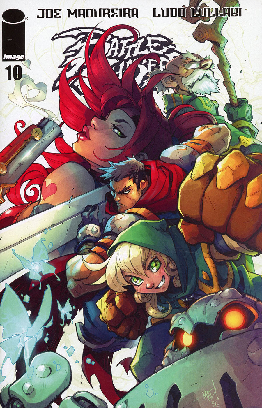 Battle Chasers #10 Cover B Variant Joe Madureira Cover