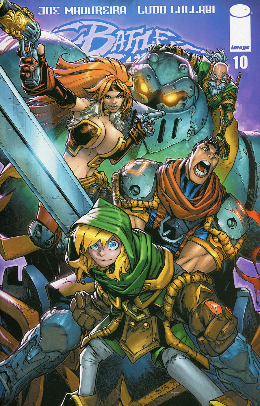 Battle Chasers #10 Cover D Variant Humberto Ramos Cover