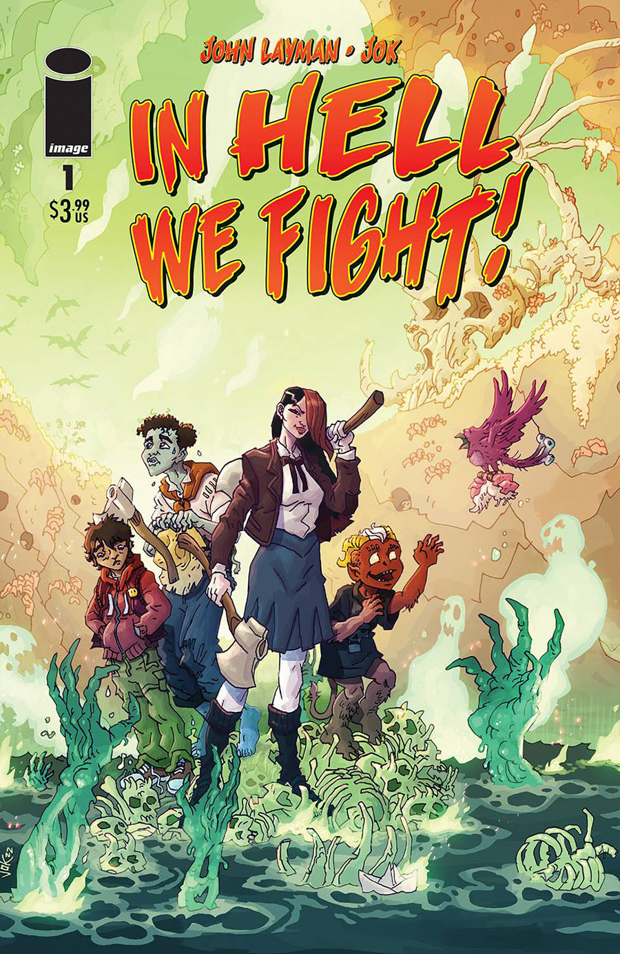 In Hell We Fight #1 Cover A Regular Jok Cover