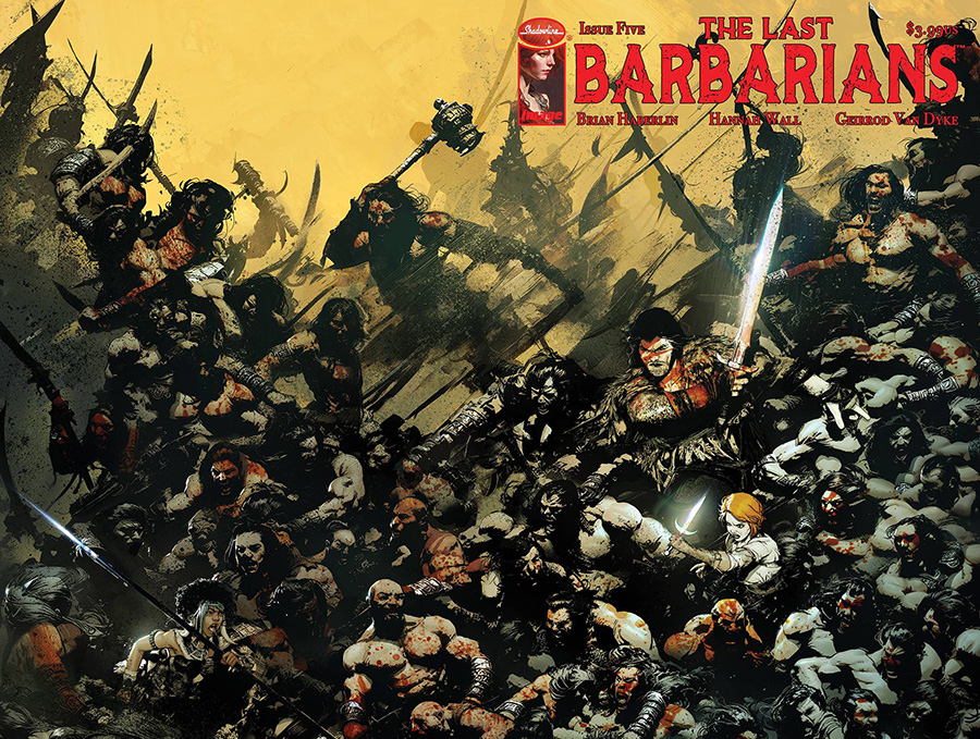 Last Barbarians #5 Cover C Variant Brian Haberlin Wraparound Cover