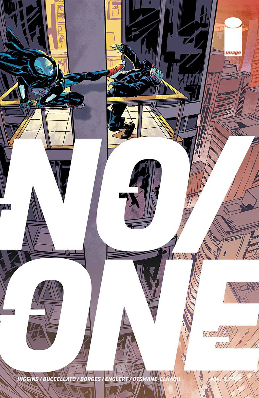 No One #4 Cover A Regular Geraldo Borges Cover