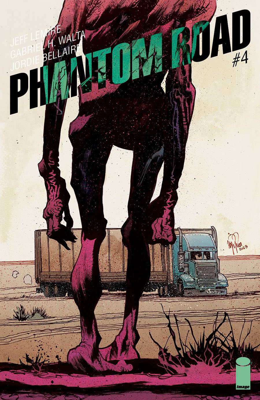 Phantom Road #4 Cover B Variant James Harren Cover