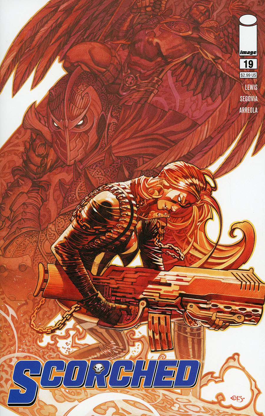 Scorched #19 Cover A Regular Chris Stevens Cover