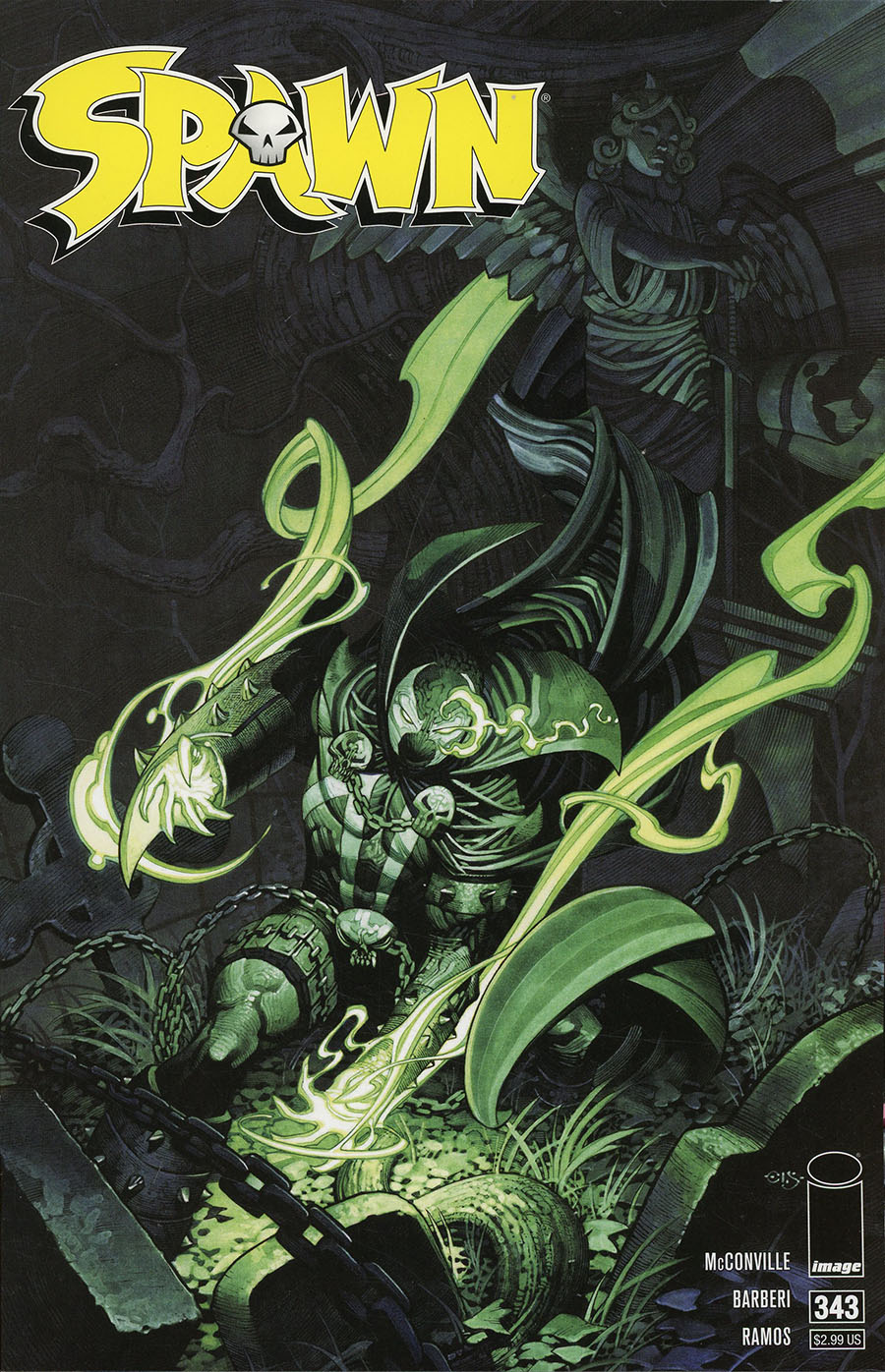 Spawn #343 Cover A Regular Chris Stevens Cover