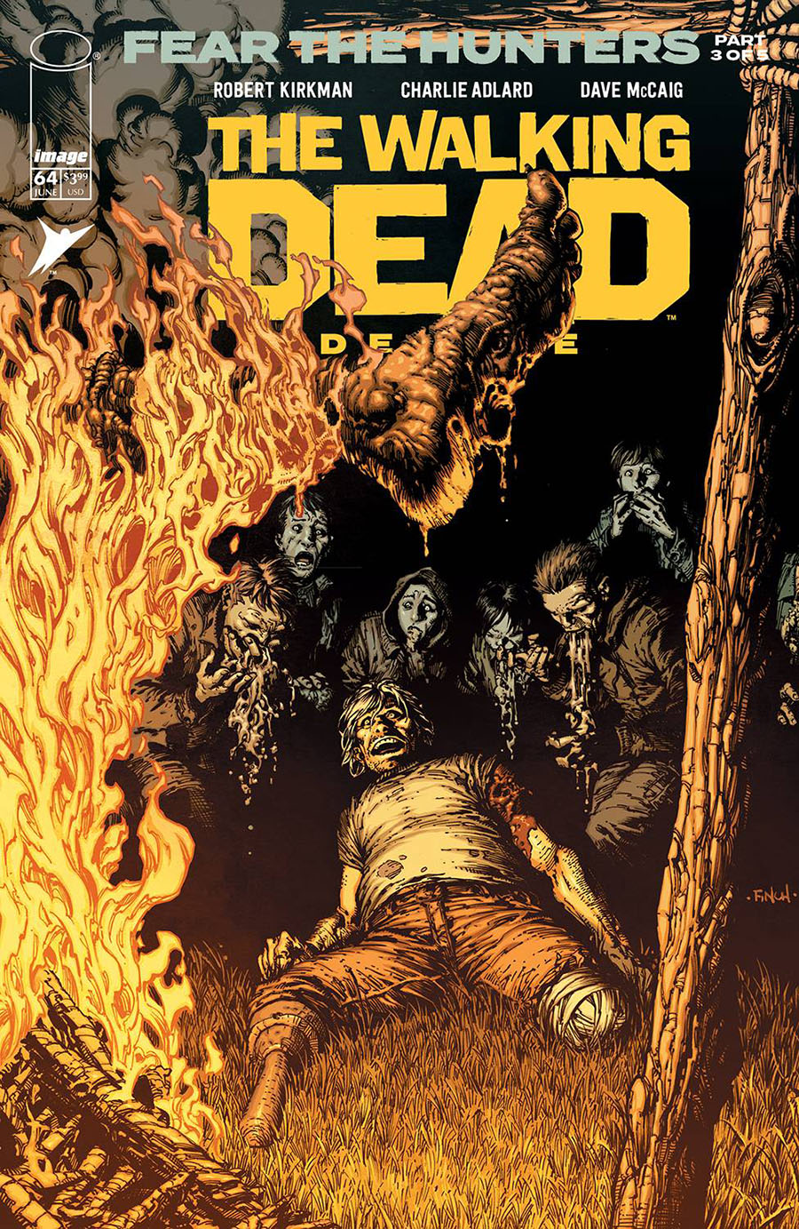 Walking Dead Deluxe #64 Cover A Regular David Finch & Dave McCaig Cover