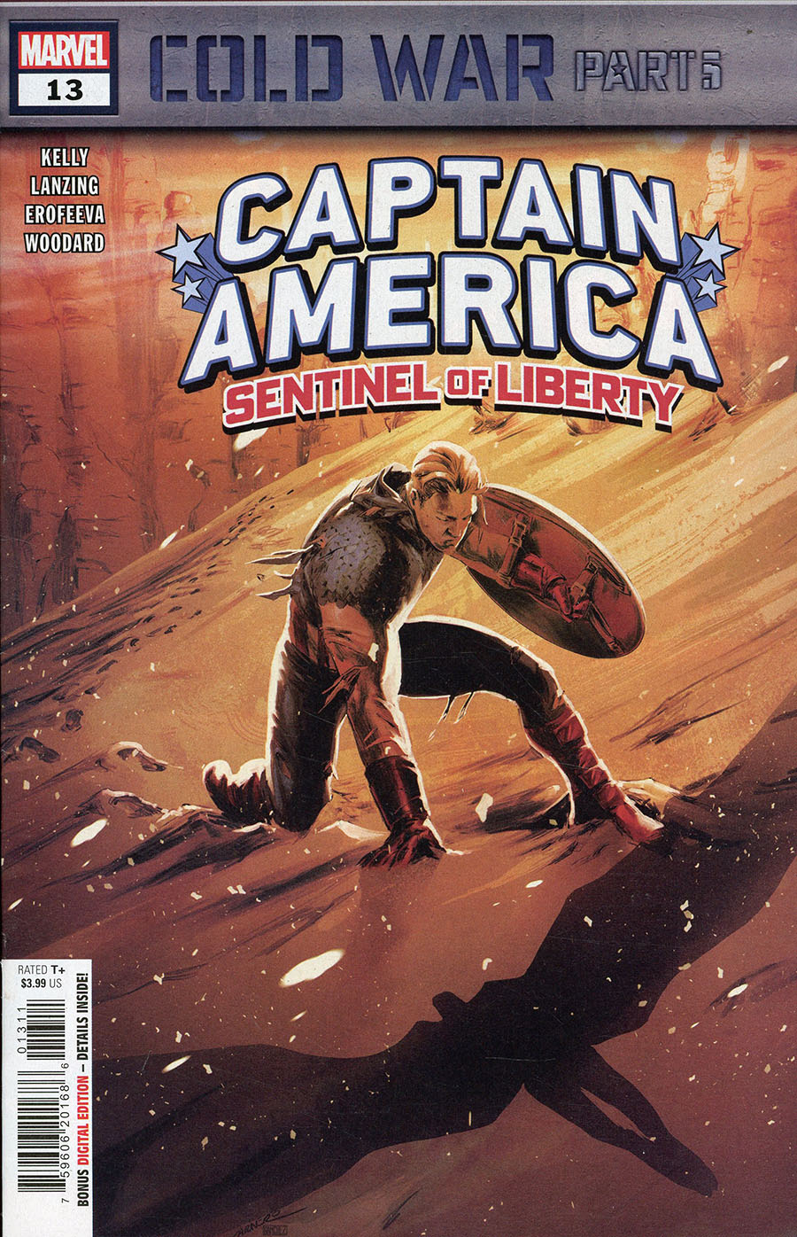 Captain America Sentinel Of Liberty Vol 2 #13 Cover A Regular Carmen Carnero Cover (Cold War Part 5)