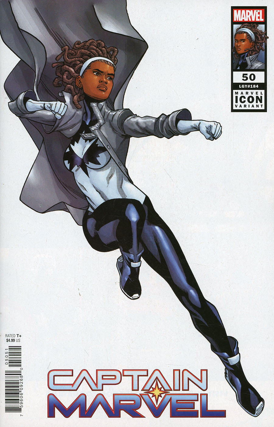 Captain Marvel Vol 9 #50 Cover C Variant Javier Garron Marvel Icon Cover