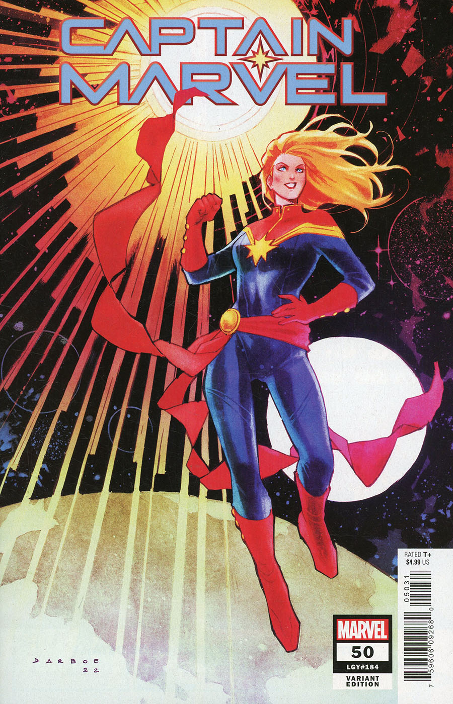 Captain Marvel Vol 9 #50 Cover D Variant Karen S Darboe Cover