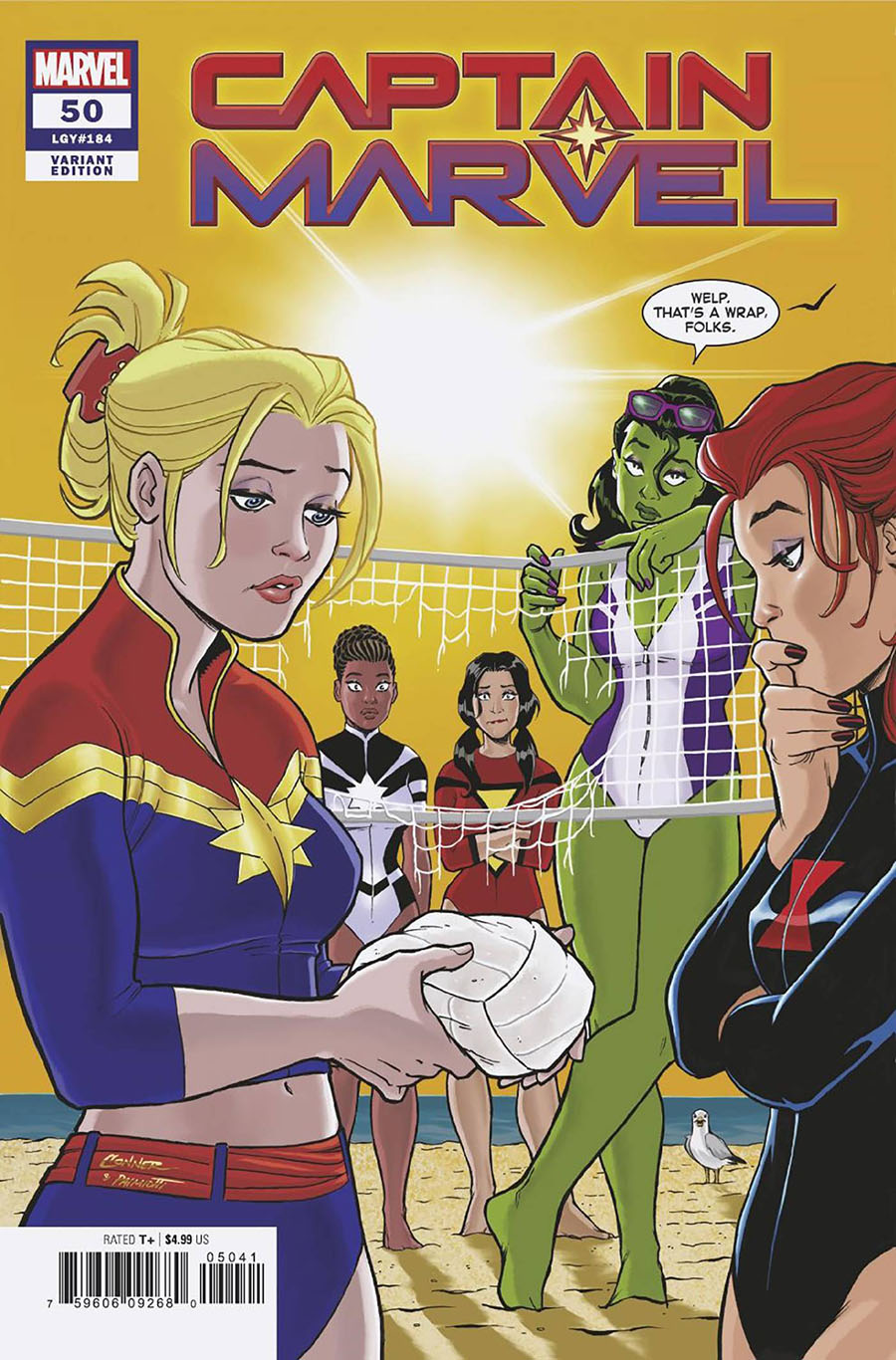 Captain Marvel Vol 9 #50 Cover E Variant Amanda Conner Cover