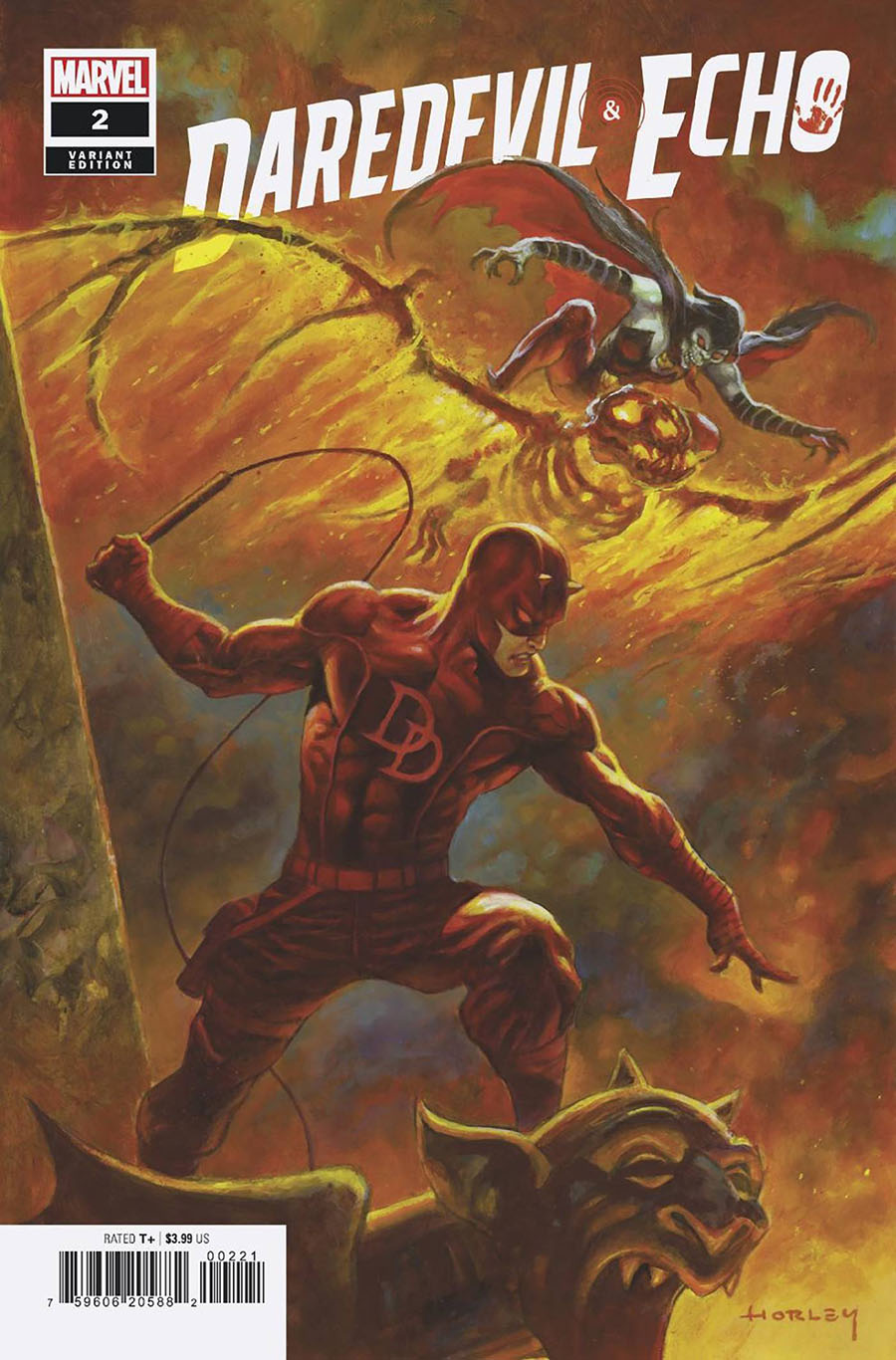 Daredevil And Echo #2 Cover B Variant Alex Horley Cover