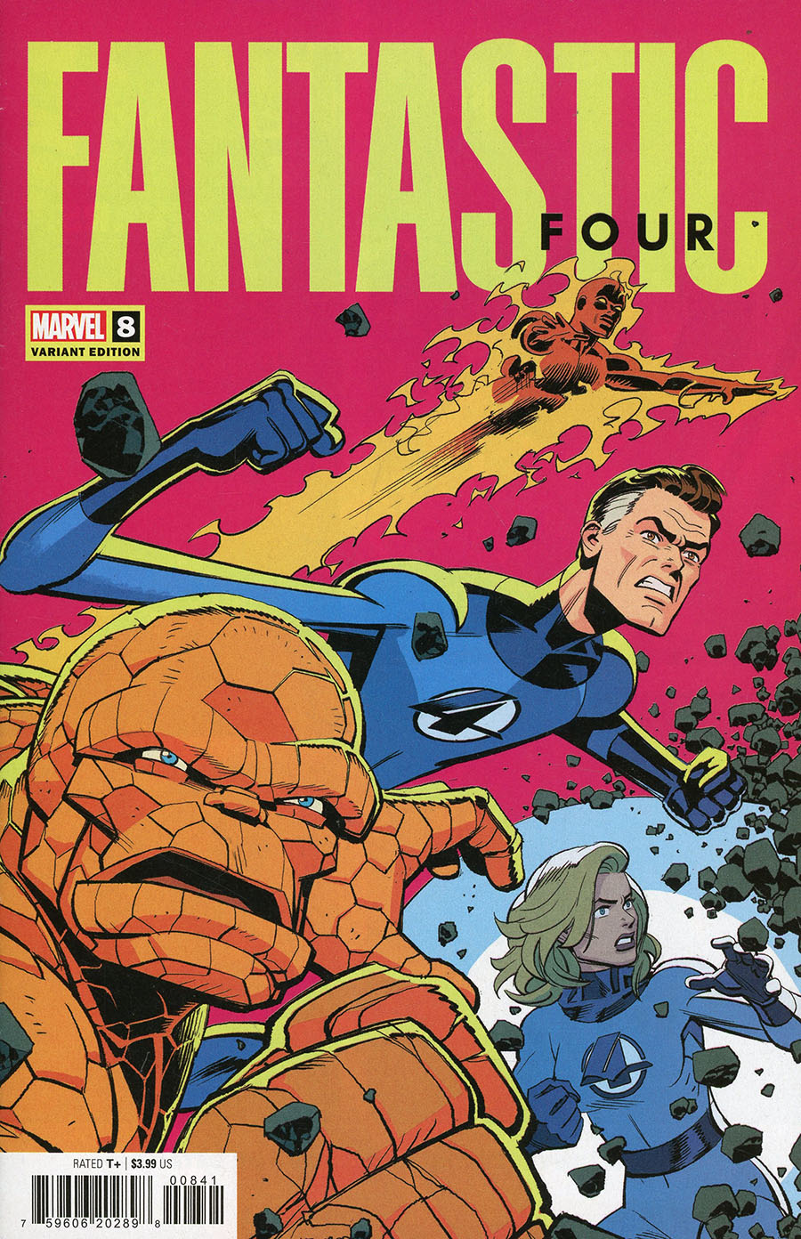 Fantastic Four Vol 7 #8 Cover D Variant Leonardo Romero Cover