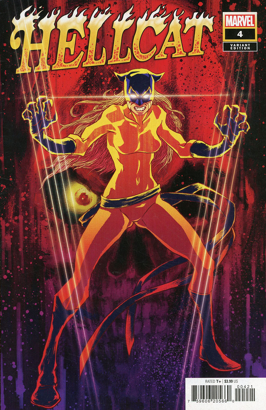 Hellcat Vol 2 #4 Cover B Variant Superlog Cover