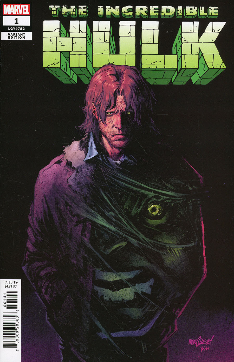 Incredible Hulk Vol 5 #1 Cover E Variant David Marquez Cover