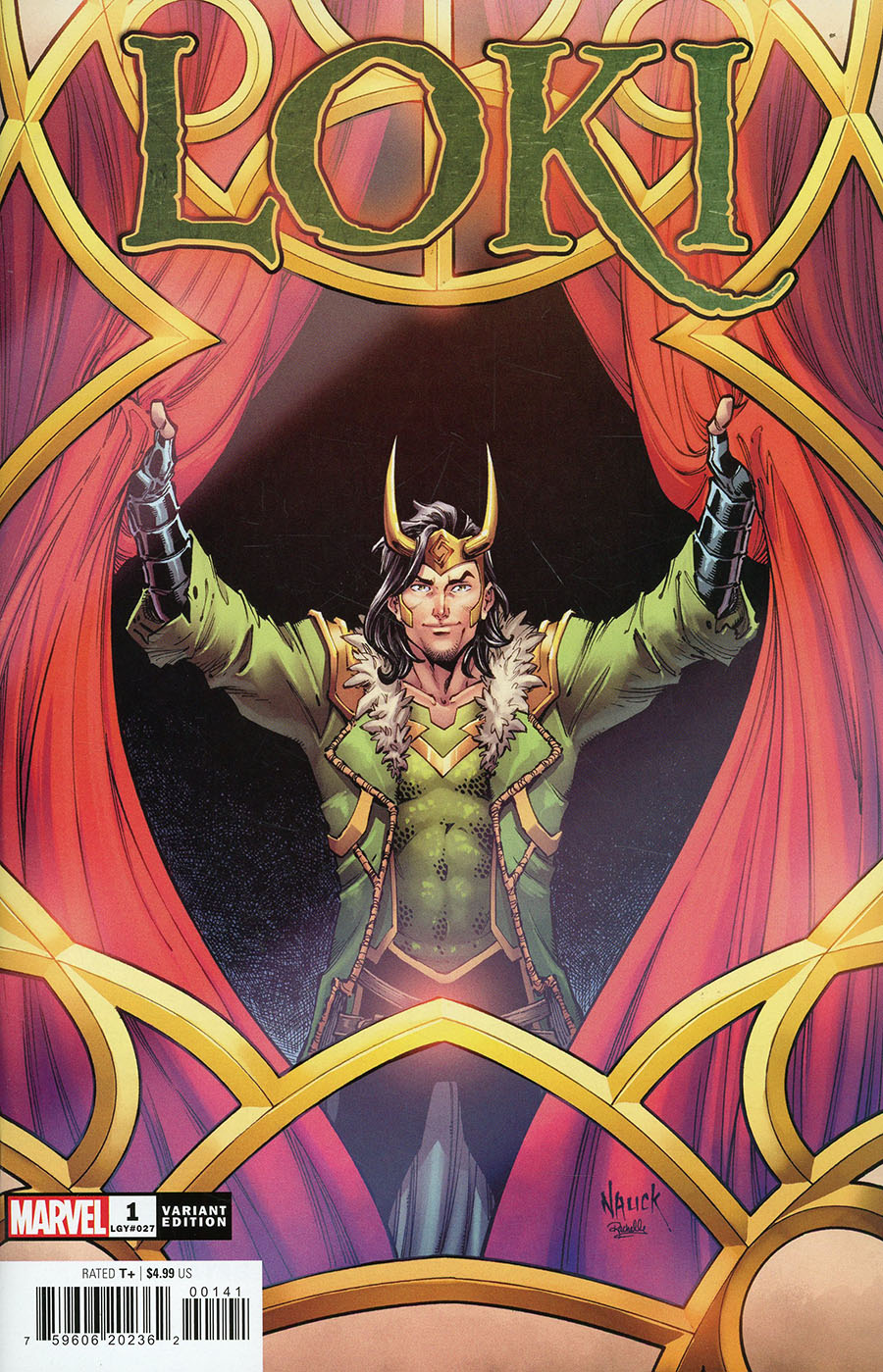 Loki Vol 4 #1 Cover C Variant Todd Nauck Windowshades Cover