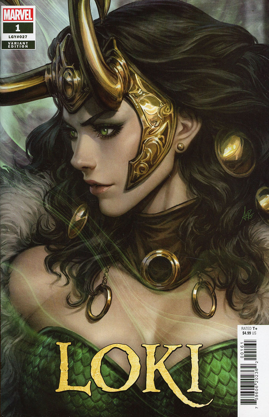 Loki Vol 4 #1 Cover E Variant Stanley Artgerm Lau Cover (Limit 1 Per Customer)