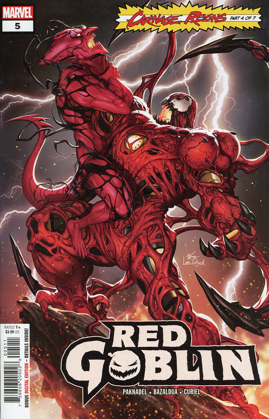 Red Goblin #5 Cover A Regular Inhyuk Lee Cover (Carnage Reigns Part 4)