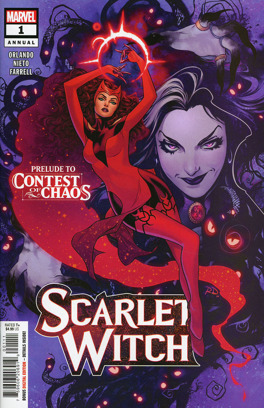 Scarlet Witch Vol 3 Annual #1 Cover A Regular Russell Dauterman Cover (Contest Of Chaos Tie-In)