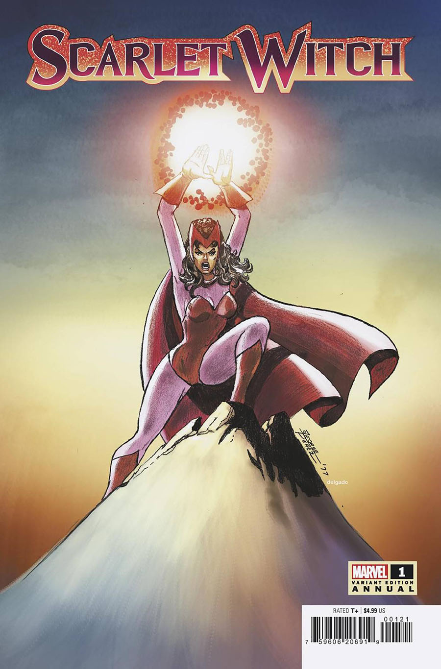 Scarlet Witch Vol 3 Annual #1 Cover B Variant George Perez Cover (Contest Of Chaos Tie-In)