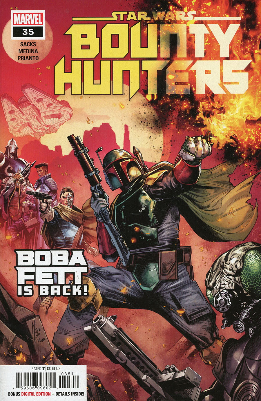 Star Wars Bounty Hunters #35 Cover A Regular Marco Checchetto Cover