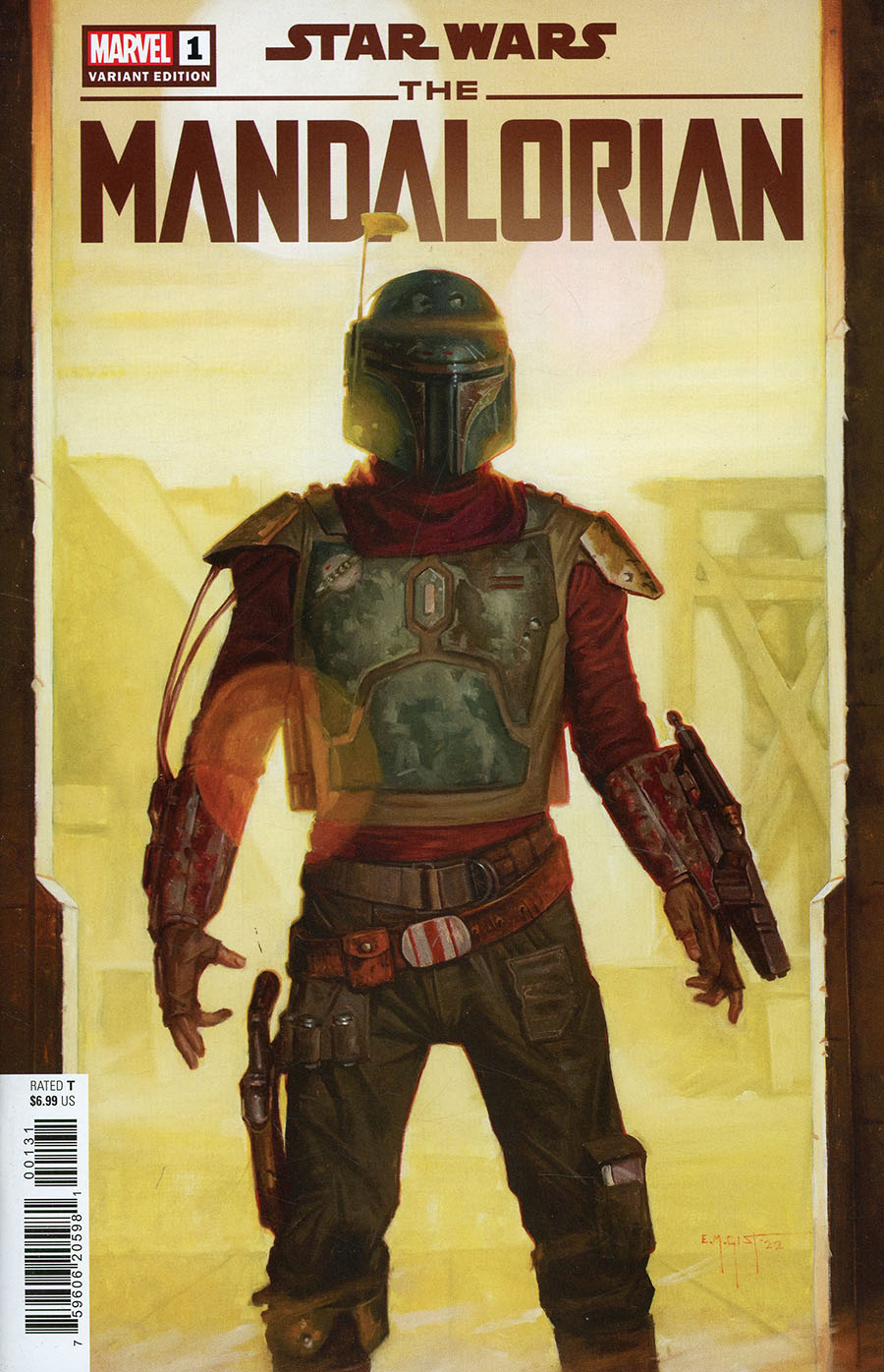 Star Wars The Mandalorian Season 2 #1 Cover D Variant EM Gist Cover