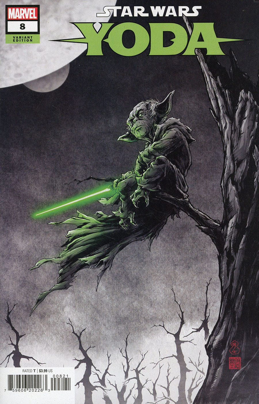 Star Wars Yoda #8 Cover C Variant Takashi Okazaki Cover (Limit 1 Per Customer)