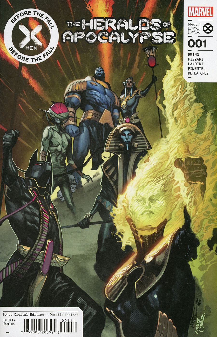X-Men Before The Fall Heralds Of Apocalypse #1 (One Shot) Cover A Regular Pepe Larraz Cover