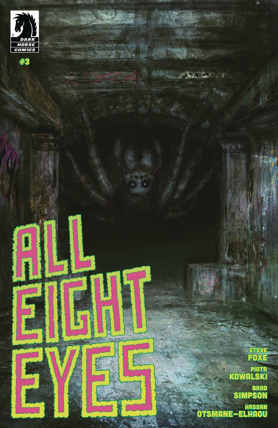 All Eight Eyes #3 Cover B Variant David Romero Cover
