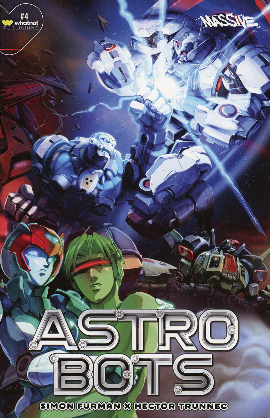 Astrobots #4 Cover A Regular Philip Knott Cover