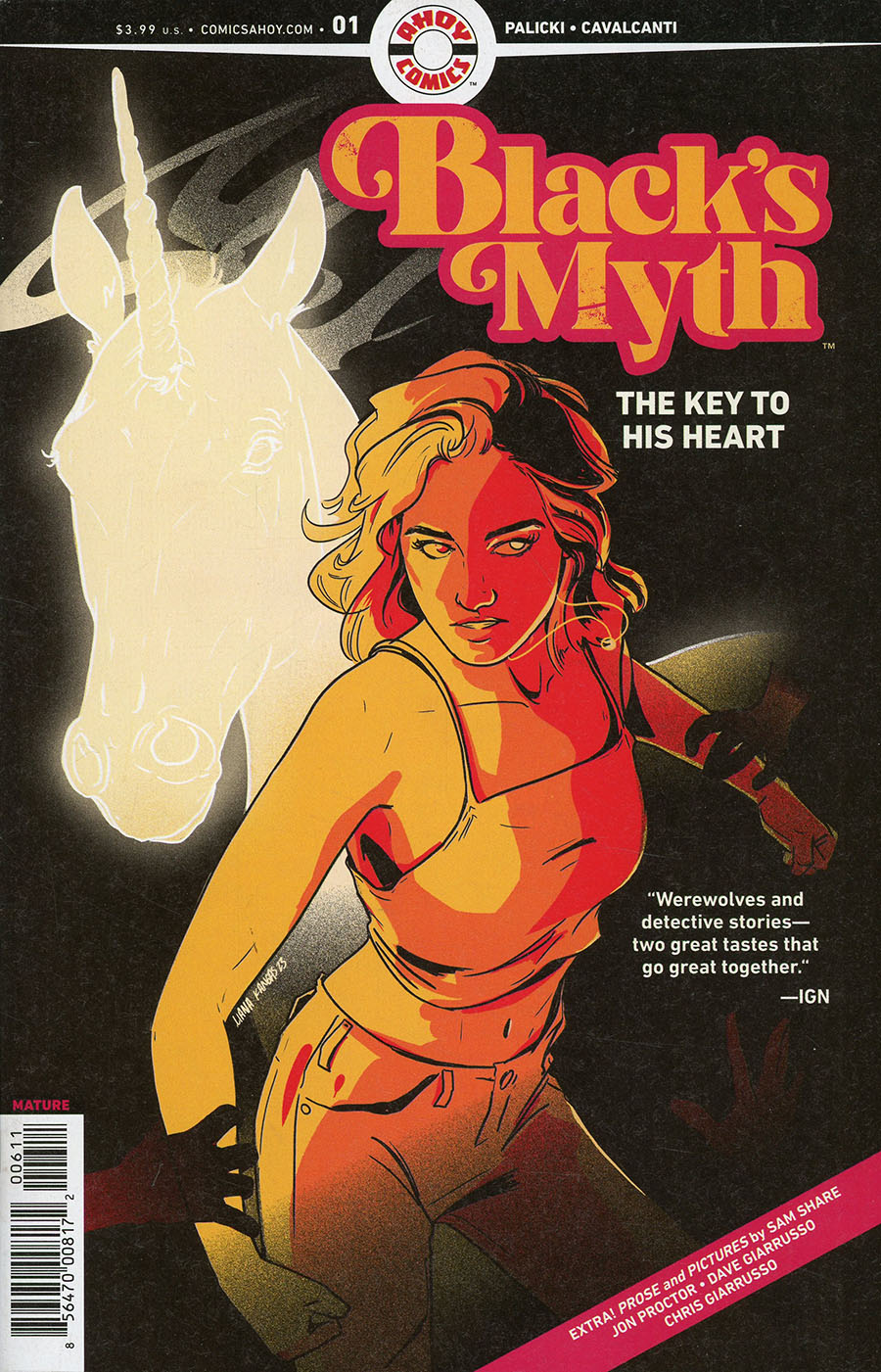 Blacks Myth Key To His Heart #1 Cover A Regular Liana Kangas Cover