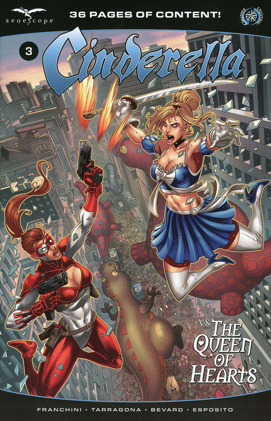 Grimm Fairy Tales Presents Cinderella vs The Queen Of Hearts #3 Cover B Jordi Tarragona