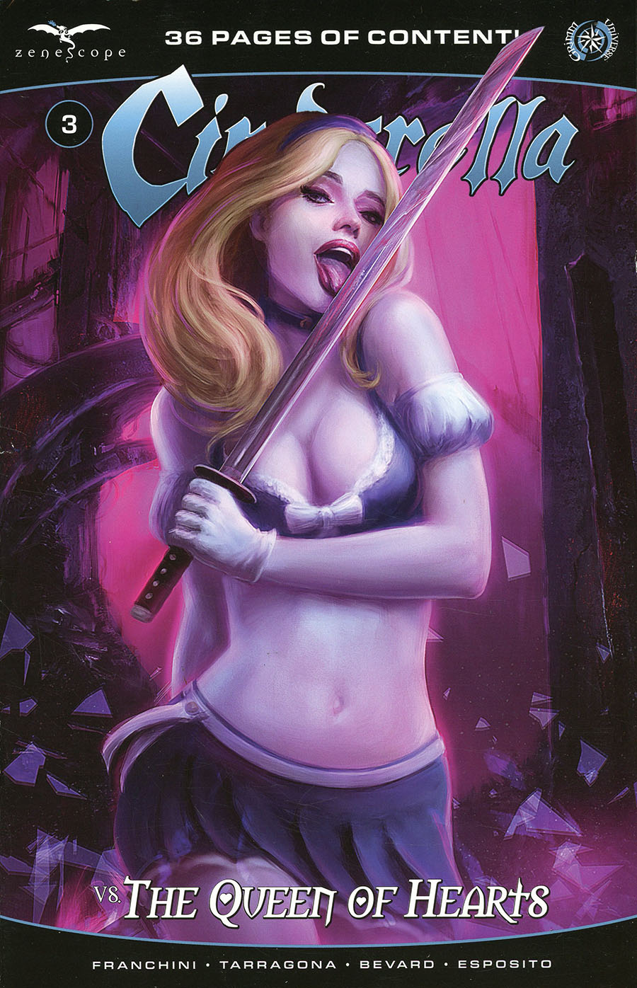 Grimm Fairy Tales Presents Cinderella vs The Queen Of Hearts #3 Cover D Pierluigi Abbondanza