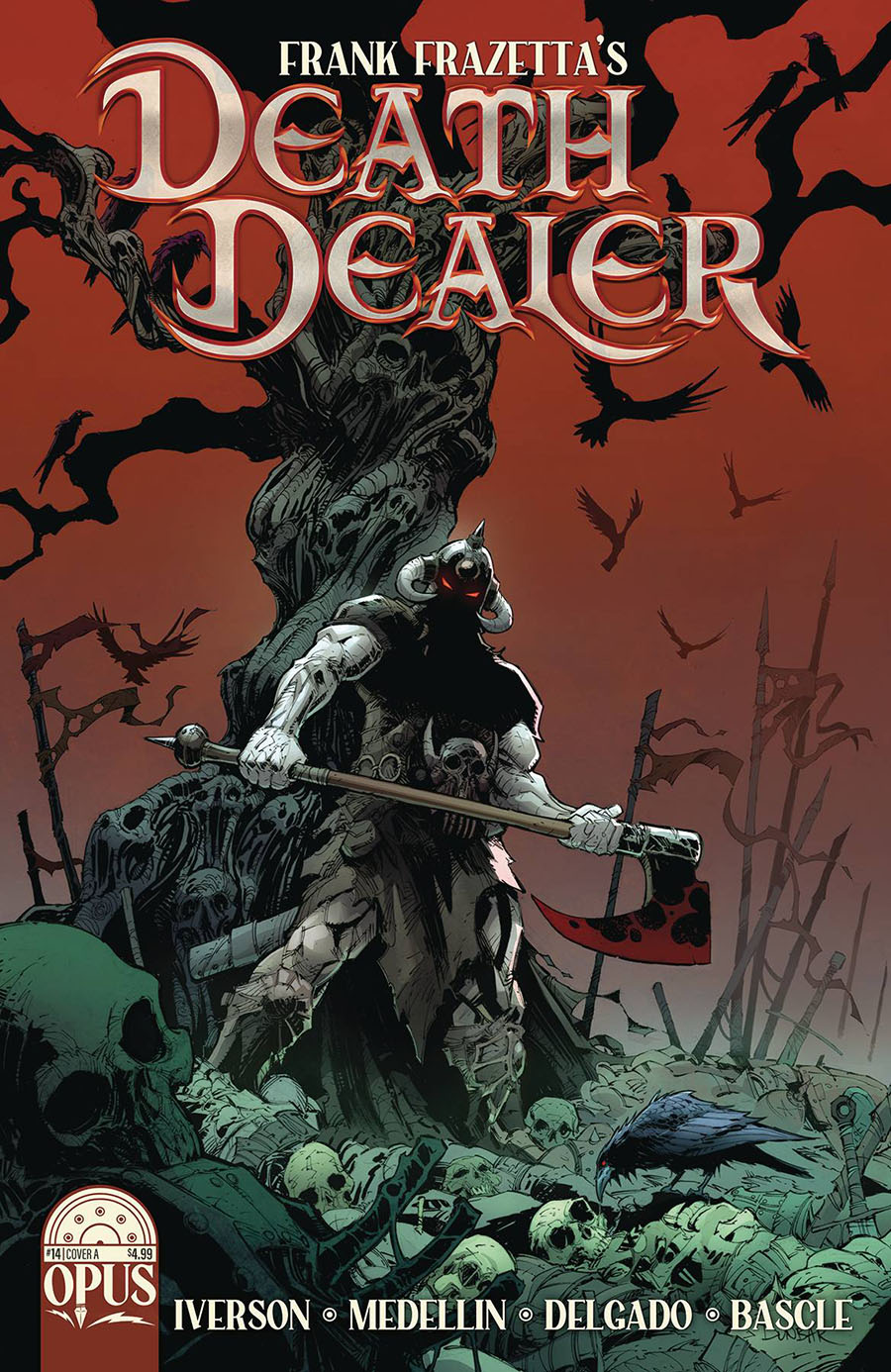 Frank Frazettas Death Dealer Vol 2 #14 Cover A Regular Max Dunbar Cover