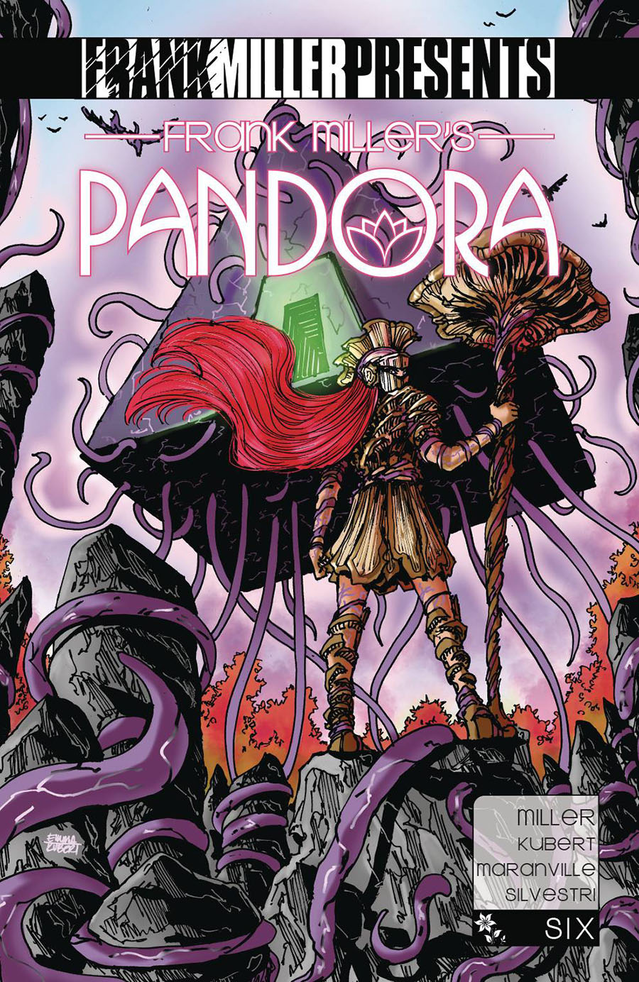 Frank Millers Pandora #6 Cover A Regular Emma Kubert Cover