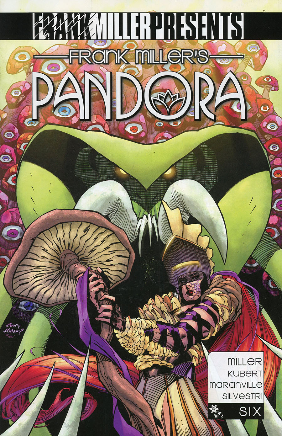 Frank Millers Pandora #6 Cover B Variant Andy Kubert Monster Cover
